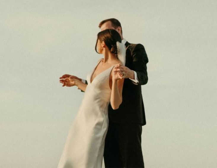 A stunning hillside elopement by @kristakphotos